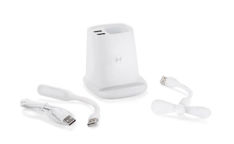 Przybornik z ładowarką indukcyjną BERGO