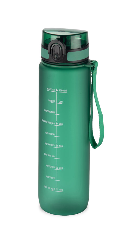 16238-05<br> Motivational water bottle 1000 ml MOTIVA