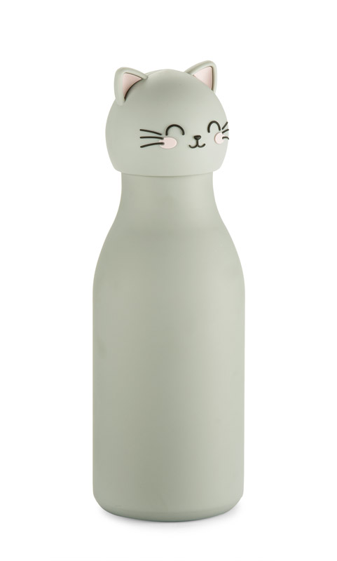 ANIMI Insulated Bottle – Cat, 400 ml