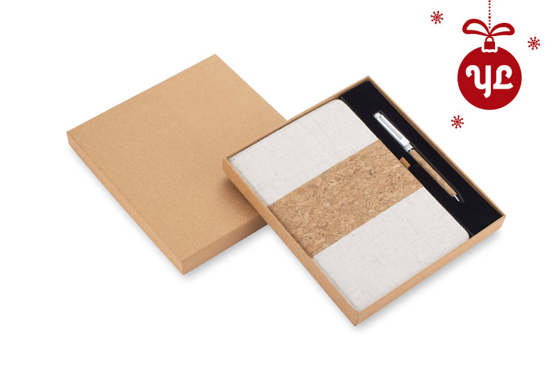 Zestaw - notes z długopisem CALMO A5