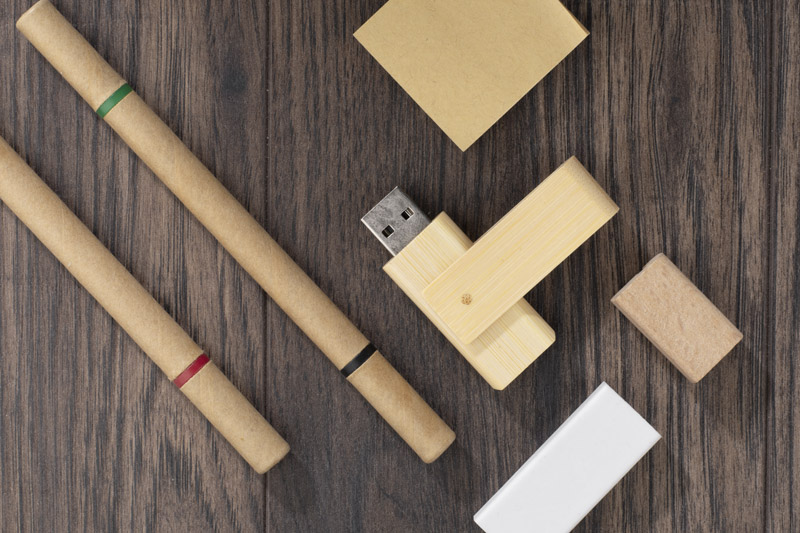 Pamięć USB bambusowa TWISTER 16 GB